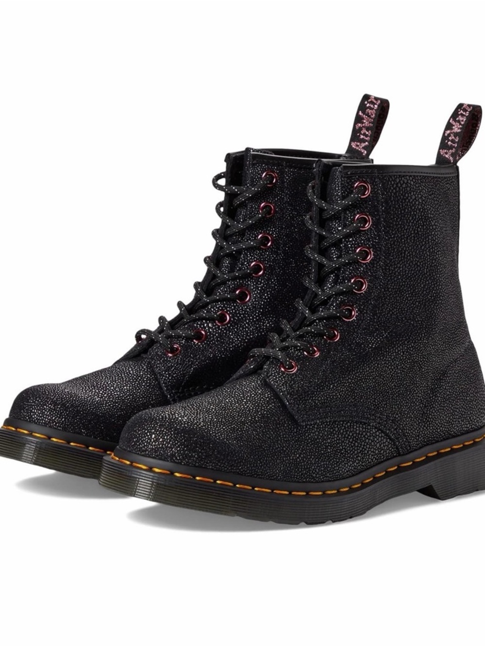 Dr. Martens 1460 Bejeweled Leather Boot Black Bejeweled US Women's 6